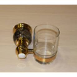 Настенный держатель-стаканчик (gold)