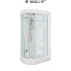 Душевая кабина Aquanet Hawaii 122×76 R, без пара, без гидромассажа, стекло прозрачное