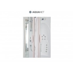 Душевая кабина Aquanet Taiti 110×110 с паром и гидромассажем, стекло матовое