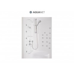 Душевая кабина Aquanet Malibu 86х86, с паром, стекло прозрачное