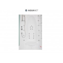 Душевая кабина Aquanet Taiti 110×110 без пара с гидромассажем, стекло прозрачное