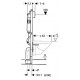 Комплект Унитаз подвесной IFO Sjoss Rimfree RP313200600 без внутреннего ободка + Инсталляция Geberit 458.124.21.1 3 + шумоизоляция в подарок