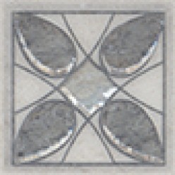 Галдиери Вставка напольная серый лаппатированный ALD\A09\SG2210L 7,2х7,2