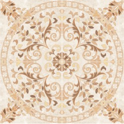 Pompei Панно напольное светло-бежевое (PY6G304) 88x88