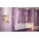 Arabeski purple 01 Декор 25х60