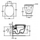 Унитаз подвесной Ideal Standard Connect E803501