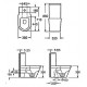 Унитаз-компакт Imex Arco CT1088