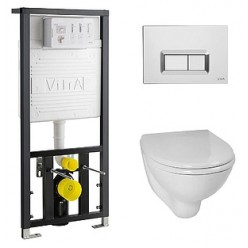 Комплект VitrA Arkitekt 9005B003-7211 кнопка хром