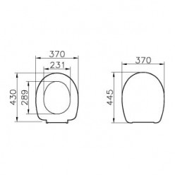 Комплект VitrA Normus 9773B003-7200 кнопка хром