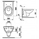 Унитаз подвесной Laufen Pro 2095.0.000.000.1