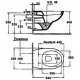 Унитаз подвесной Jacob Delafon Patio E4187