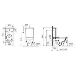 Унитаз-компакт VitrA Form 500 9730B003-7201