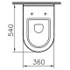 Унитаз приставной VitrA S50 5323B003-0075