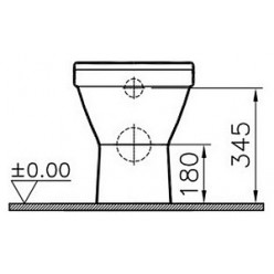 Унитаз приставной VitrA S50 5323B003-0075