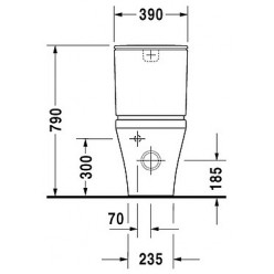 Унитаз-компакт Duravit DuraStyle 215509