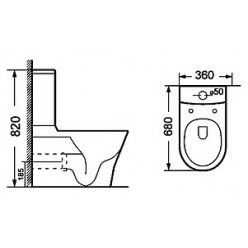 Унитаз-компакт BelBagno Vitaro