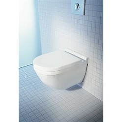 Унитаз подвесной Duravit Starck 3 22250900001-WG антигрязевое покрытие