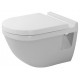 Унитаз подвесной Duravit Starck 3 22000900001-WG антигрязевое покрытие