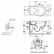 Унитаз подвесной Globo Paestum PAS03.BI