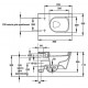 Унитаз подвесной Jacob Delafon Reve E4811