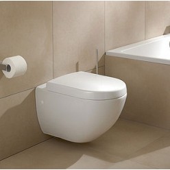 Унитаз подвесной Villeroy & Boch Subway Plus 6600 10R2 star white