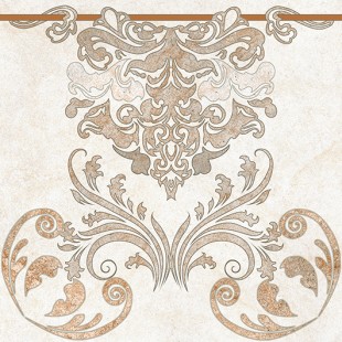 Sand Stone Бордюр напольный Cream K084344 45x45
