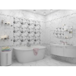 Каррарский Мрамор Керамогранит гексагон 6046-0180 45х45