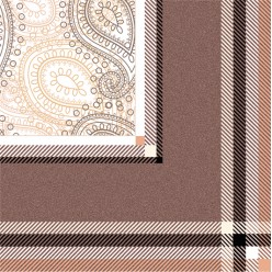 Paisley Marron Angulo Плита напольная 45х45