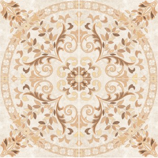 Pompei Панно напольное светло-бежевое (PY6R304) 84x84