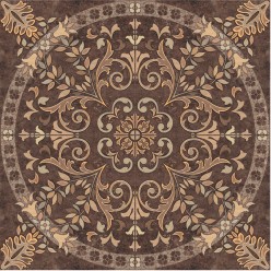 Pompei Панно напольное коричневое (PY6R114) 84x84