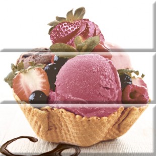 Ice Cream Composicion Панно (из 3-х пл.) 30х30