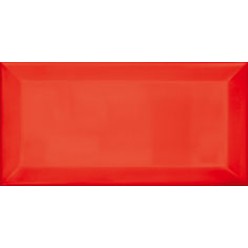 Plaqueta Biselado Rojo Плитка настенная 10x20