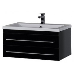 Мебель для ванной Aquanet Верона 90 подвесная черная