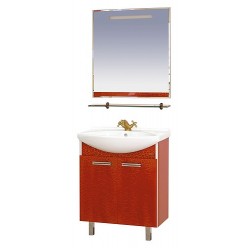 Мебель для ванной Misty Джулия 75 красная краколет