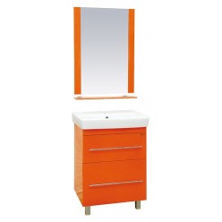 Мебель для ванной Misty Елена 70 оранжевая