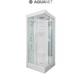 Душевая кабина Aquanet FIJI Cube 90х90, без пара и гидромассажа, стекло прозрачное