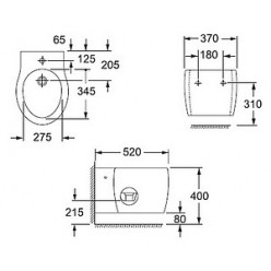 Биде подвесное BelBagno Formica