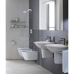 Биде подвесное Duravit Darling new 22491500001-WG антигрязевое покрытие