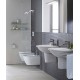 Биде подвесное Duravit Darling new 22491500001-WG антигрязевое покрытие