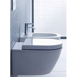 Биде подвесное Duravit Darling new 22491500001-WG антигрязевое покрытие