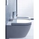 Биде подвесное Duravit Darling new 22491500001-WG антигрязевое покрытие