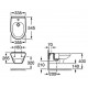 Биде подвесное Roca Victoria Laura 35530500S