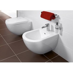 Биде подвесное Villeroy & Boch Subway 7400 0001 alpin