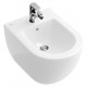 Биде подвесное Villeroy & Boch Subway Plus 7400 00R2 star white