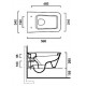 Унитаз подвесной Catalano Proiezioni 56