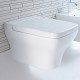 Унитаз подвесной Duravit Puravida 22190900001-WG антигрязевое покрытие