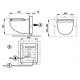 Унитаз подвесной SFA Sanicompact Comfort с встроенным насосом