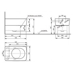 Унитаз подвесной Toto SG CW512YR