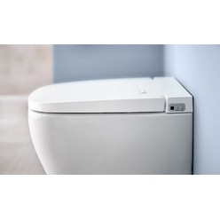 Унитаз подвесной VitrA V-Care 5674B003-6104 со встроенным феном