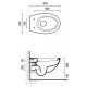Унитаз подвесной Catalano Velis 57